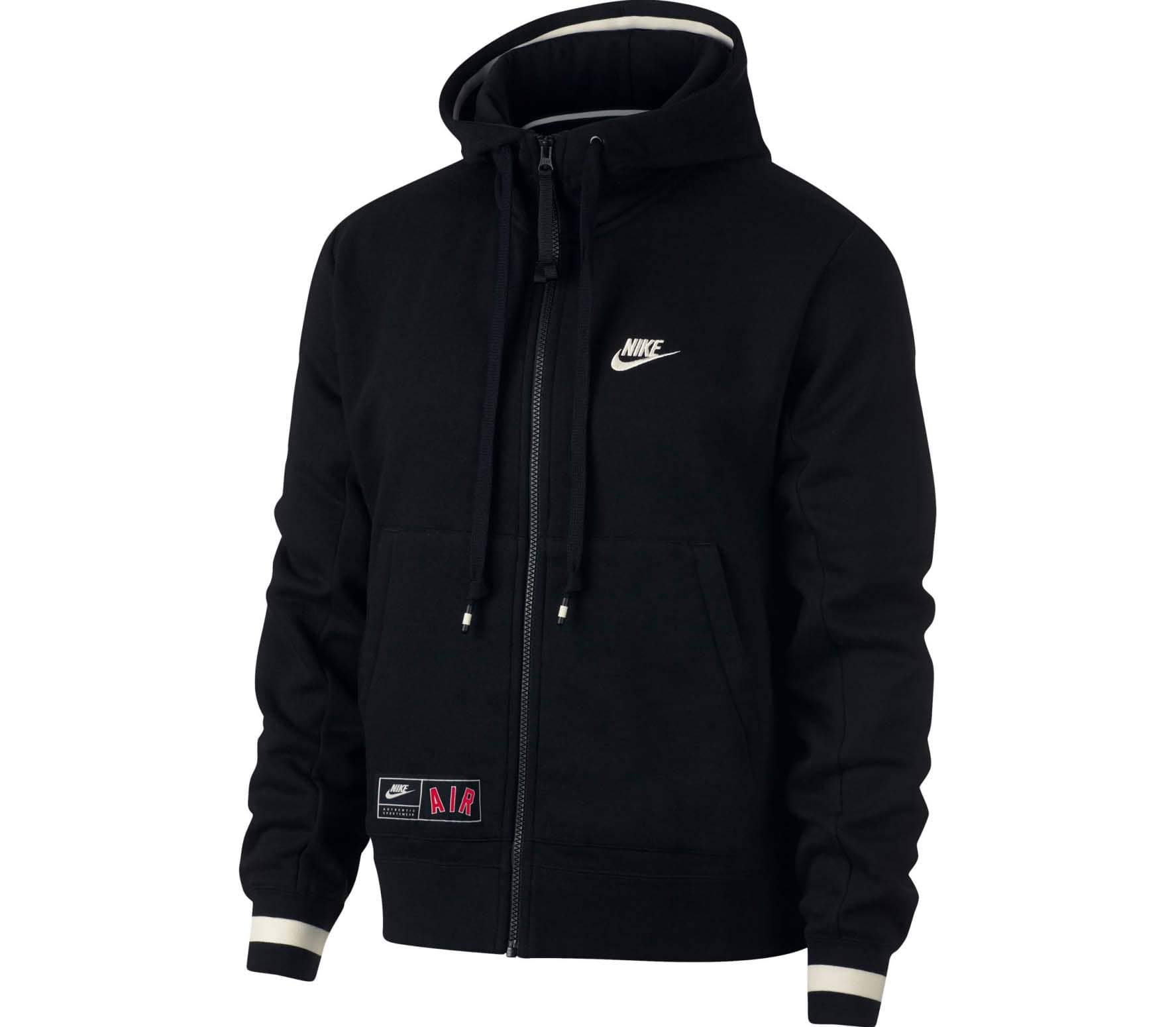 m nsw nike air hoodie fz flc