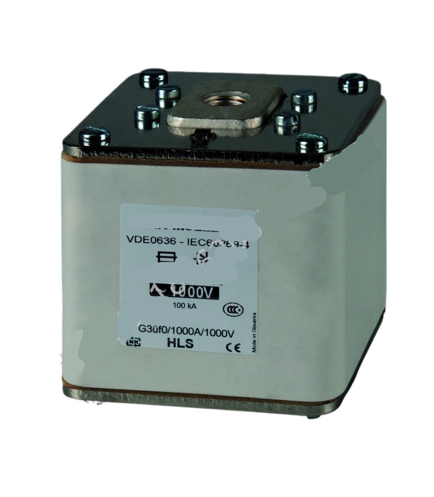 Fusible rapide HLS1 350A protégeant efficacement vos installations contre les surcharges