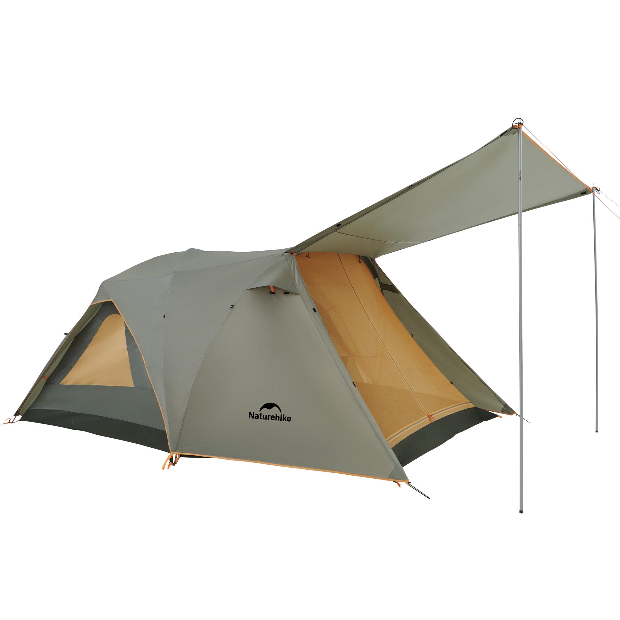Naturehike KOTA Familienzelt für 8 Personen Pop Up Zelt Automatik Campingzelt Camping Wasserdicht Zelt PU3000mm für Camping Autofahrten und Badeurlaub Sport & Freizeit