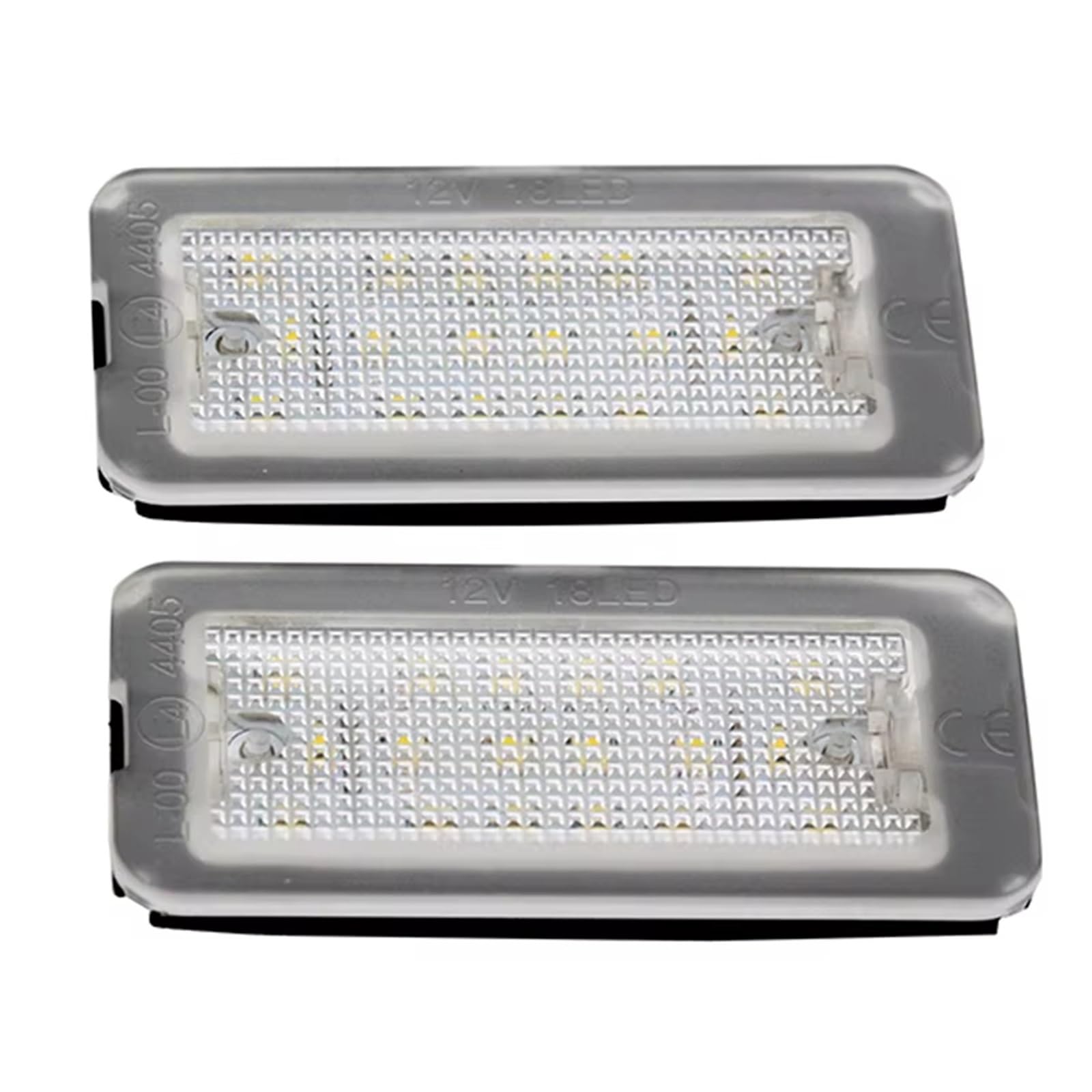 2 luces LED para matrícula de coche Fiat 500 bombilla matrícula lámpara con controlador 7