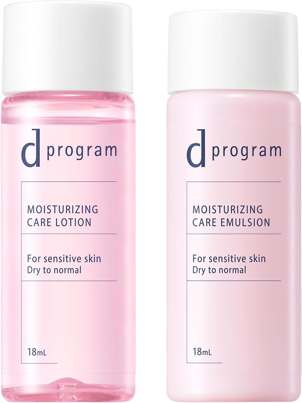 dプログラム 化粧水 乳液 モイストケアセット EX 18mL+18mL トライアル 旅行用 ミルク・ローション状 デリ