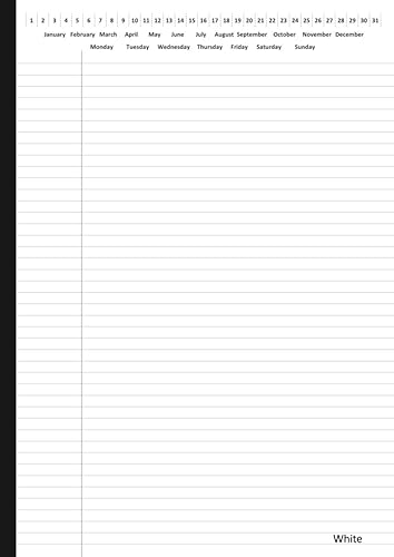 A4 Legal Notebook - White: Narrow &amp; Margin Legal Ruled Counsel Notepad | Writing Pad With Date | A4 - 21 x 29.7 cm | 50 Sheets/100 Pages | Quality 90gsm White Paper