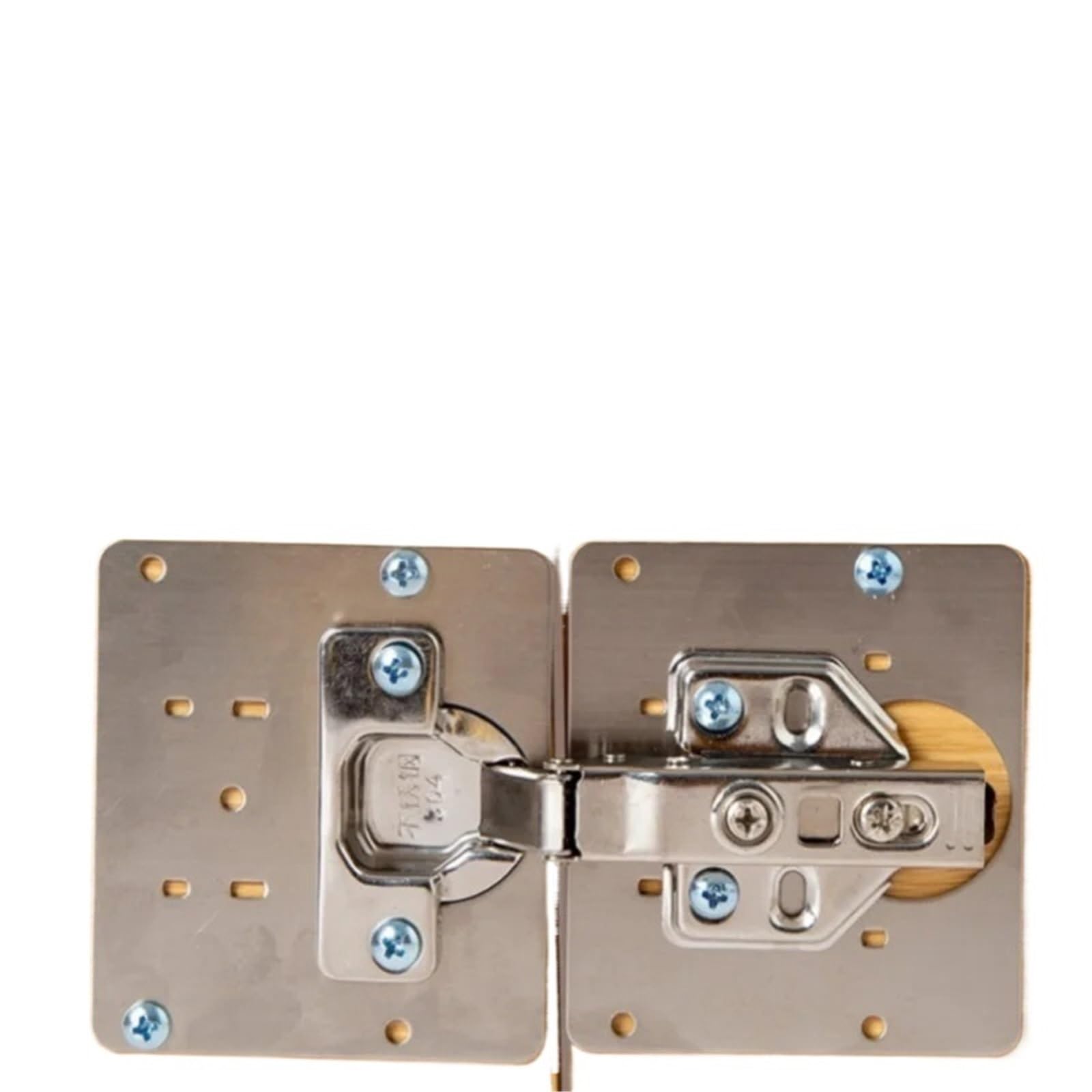 10/20Sets Stainless Steel Furniture Cabinet Drawer Hinge with Screw(10 Sets)