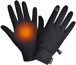 Guantes de Invierno Ligeros EastKing para Hombre y Mujer, Guantes Térmicos Resistente al Agua y al Viento con Pantalla Táctil para Caminar, Montar, Ciclismo, Correr y Conducir