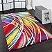 Produktbild Paco Home Teppich Modern Designer Teppich Bunter Farbmix Gemustert Mehrfarbig, Grösse:160x230 cm