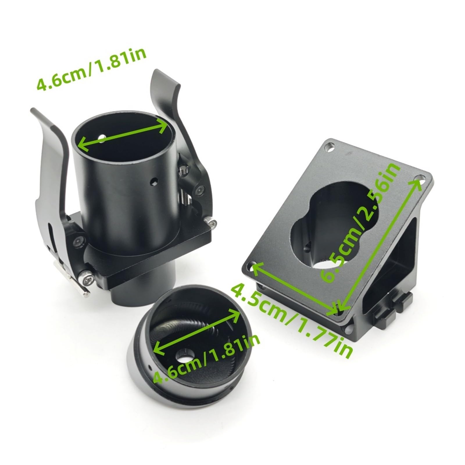 Compatibile con UAV, Clip Pieghevole Tubo Carbonio 50mm