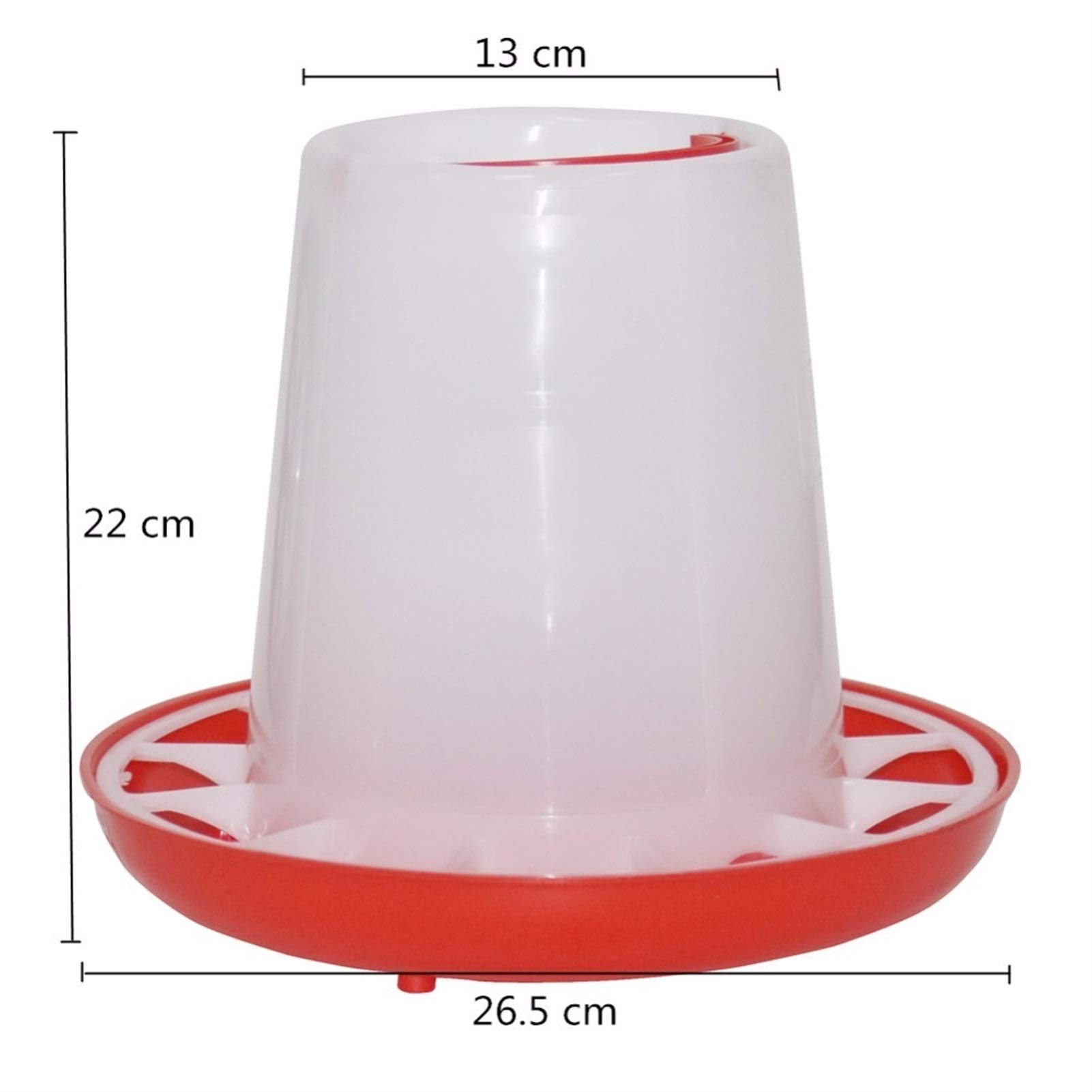 Vogelhäuschen 5 Sätze 3.2 kg Hühnerkrippe Gitter-Feeder Hängende Vogelzufuhr Futterhaus