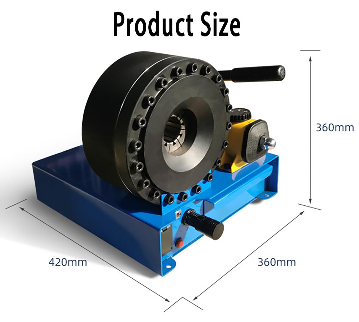 Tragbare Schlauchpresse, Schlauchpressmaschine, handgeführte hydraulische Schlauchpressmaschine für Hochdruck-Ölleitungen und Diesel-Niederdruckleitungen
