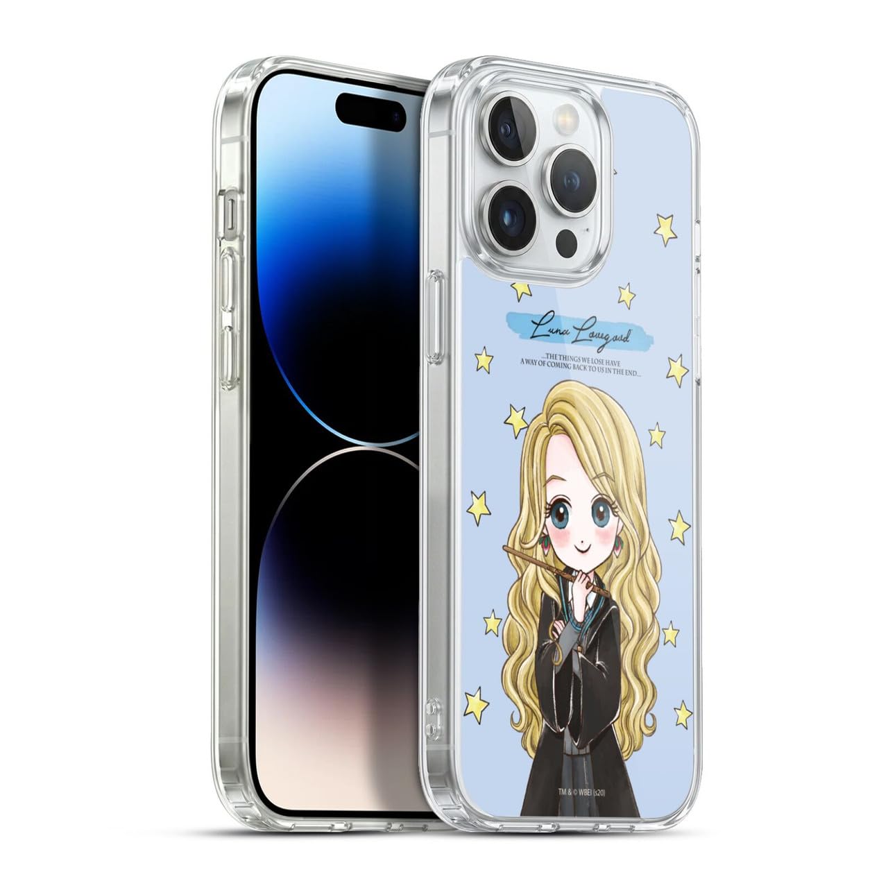 Head Case Designs Licenciado Oficialmente Harry Potter Patrón Luna Reliquias de la Muerte XXXVII Caso Funda de Gel Suave Compatible con Apple iPhone 12 / iPhone 12 Pro — view 205