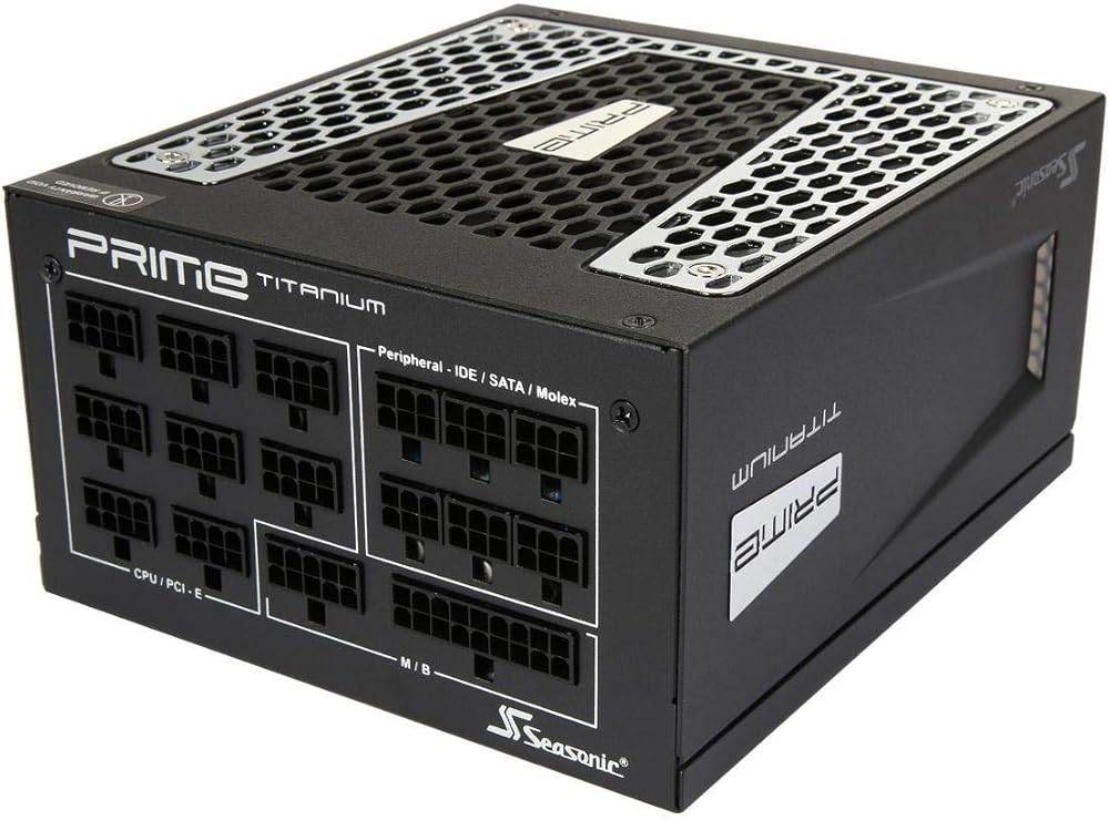 Seasonic Prime 1000 Titanium, 80+ Titanium Certified 1000W Full Modular Power Supply thumbnail 5