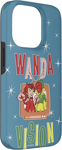 Vista 42 de Funda para TV retro WandaVision Wanda & Vision para iPhone 13 Marvel