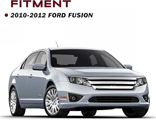 Miniatura 6 de JSBOYAT Reemplazo del conjunto de faros delanteros para Ford Fusion 2010 a 2012 (lado derecho del pasajero)