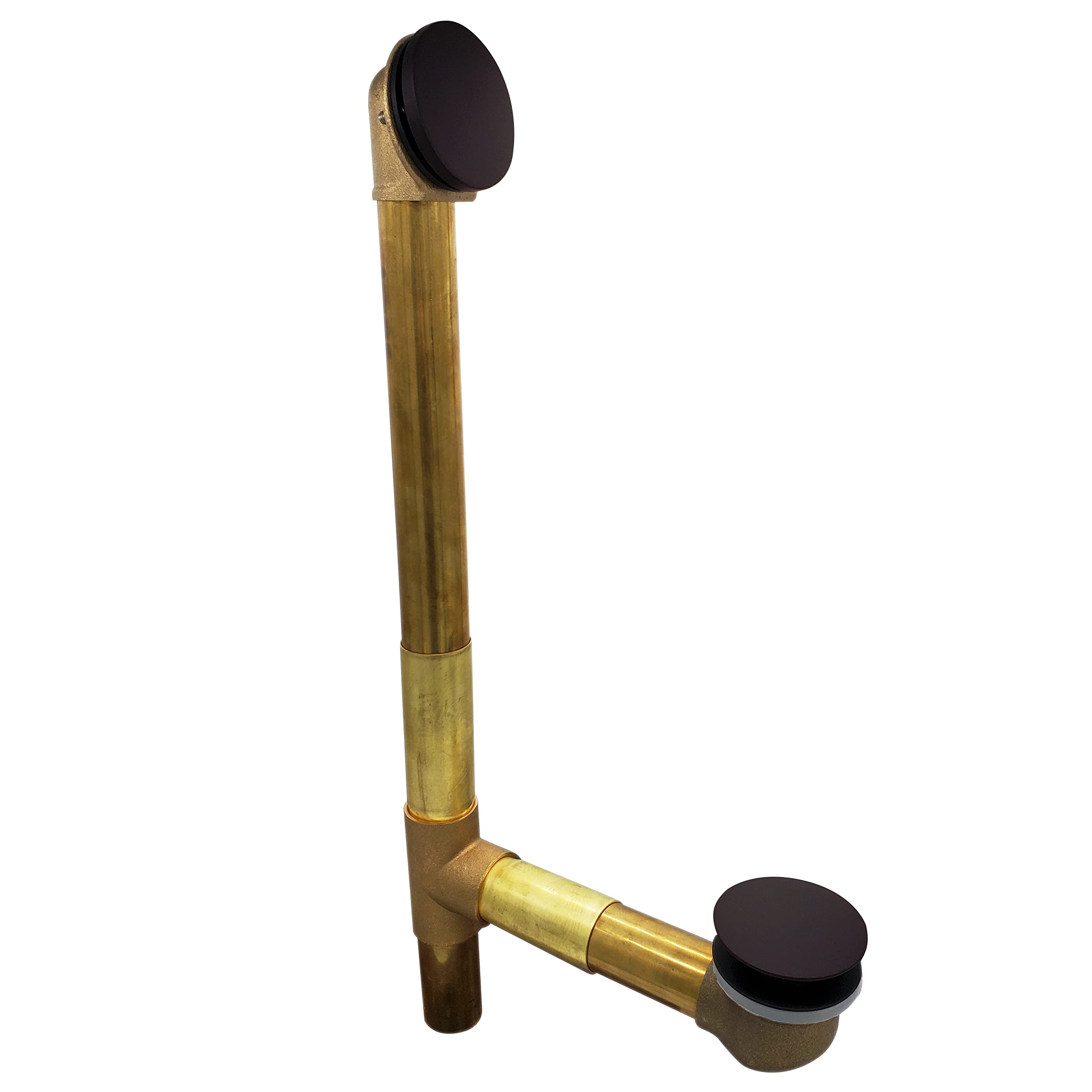 Bonde de baignoire laiton 48,3 cm Westbrass évacuation vidage bronze huilé