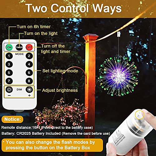 Yowin - Set di 2 luci a forma di fuochi