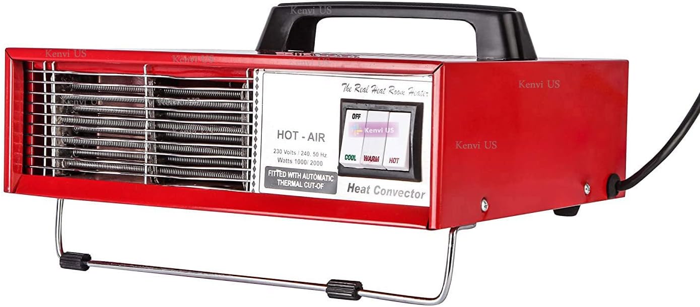 Fan Heater || Heat Blower || Noiseless Room Heater || 1 Season Warranty||Make in India || Model - B-11 || P879
