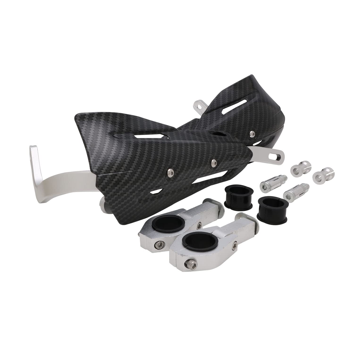 Dirt Bike Hand Guards Universal Carbon Fiber Hand Guard 22mm And 28mm Motorcycle Hand Guard For Sur Ron ATV Dirt Pit Bike Off Road Motocross Enduro