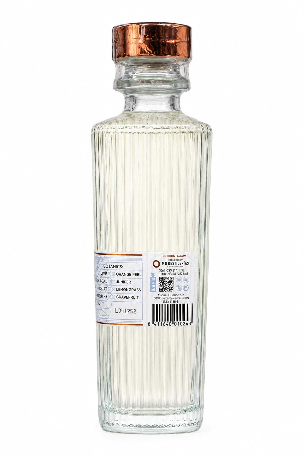 Pack Premium Le Tribute Gin con Caja de Madera y 6 Tónicas de Regalo | Estuche Gourmet para Regalo-MYSECRETWINE-