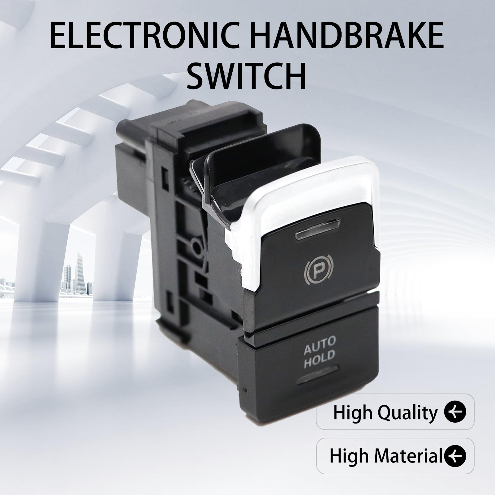 Interruttore elettronico del freno a mano 5G0927225D per Golf 7 VII 2012-2020 pulsante del freno di stazionamento elettrico 5G0927225B 5G0927225BWZU