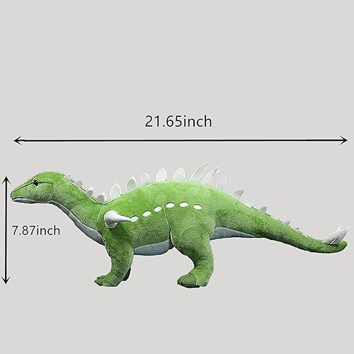 Miniatura 4 de Tiny Heart Juguetes de peluche de mosasaurio de simulación, súper suaves, realistas, lindas figuras de animales de peluche de dinosaurio para