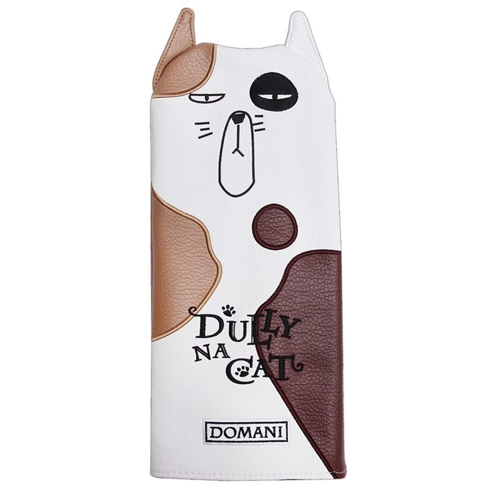 Golf SchläGerkopfhüLlen Golf-Fahrer-Headcover mit Endstück for Mann-Frauen PU-Leder-Karikatur-Art-reizender Golf-Fahrer-Abdeckung Golf Eisen deckt