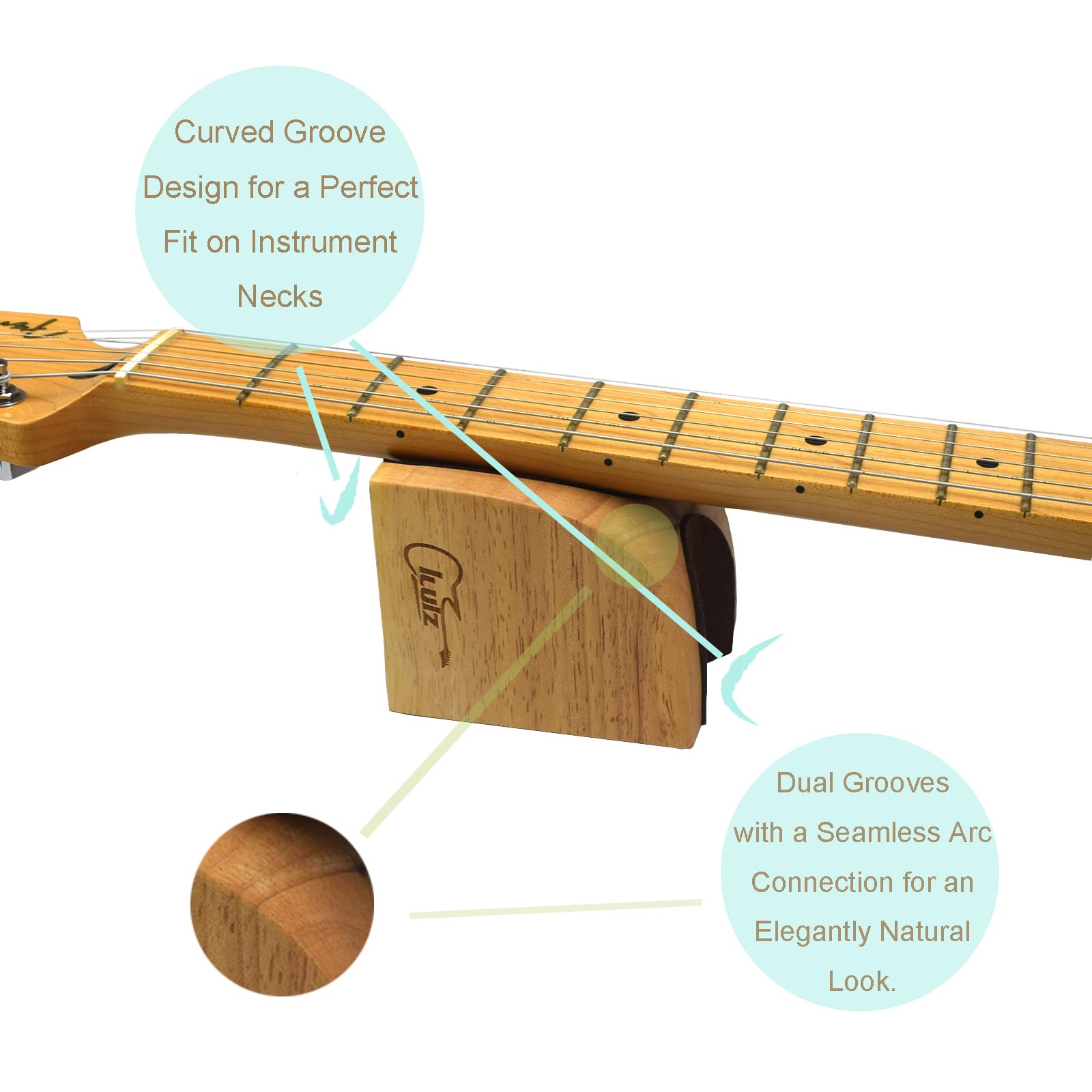 Guitar Neck Rest Cradle Cube String Instrument Neck Support