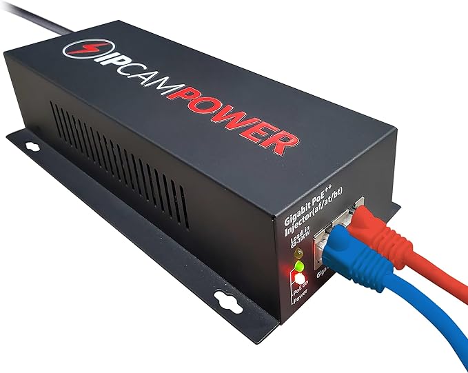 Amazon.com: IPCamPower Ultra High Power 802.3bt 90 Watt POE ++ Injector ...