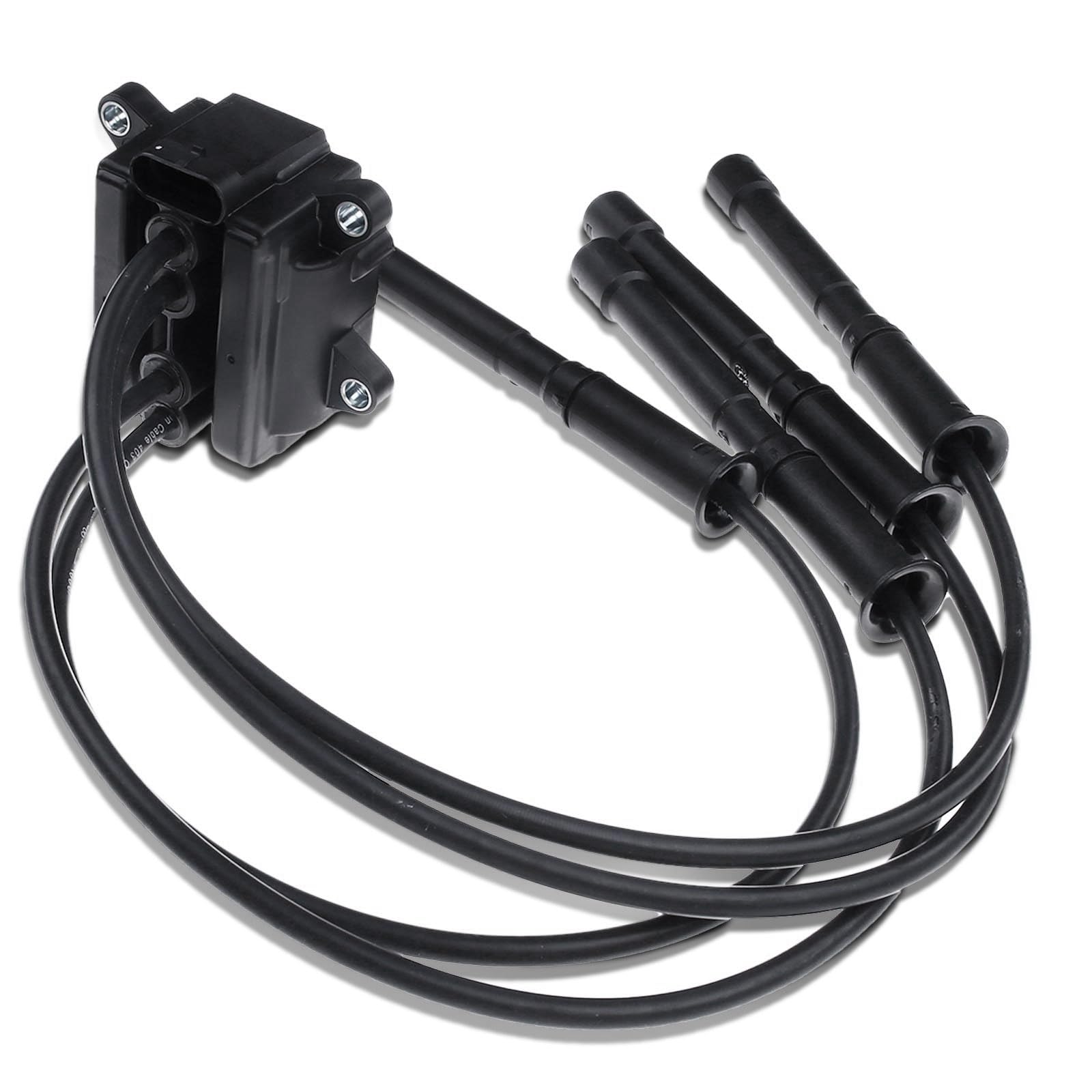 Frankberg Bobine di accensione Compatibile con Clio III BR0/1 CR0/1 1.2 16V Twingo I C06 1.2 16V Replace# 8200713680,8200702693