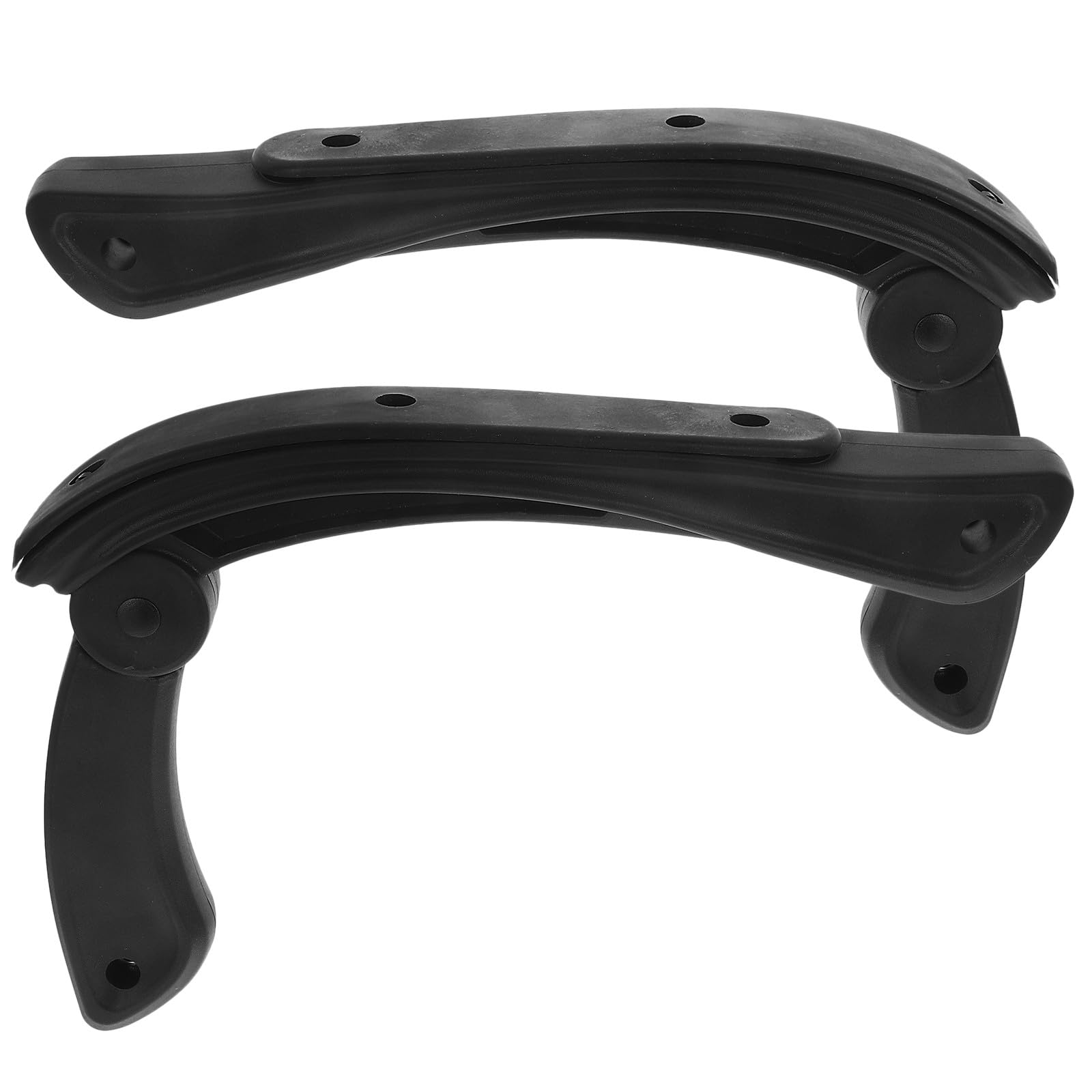 ifundom Braccioli per Sedia Ergonomici in Plastica Resistenti, Set da 2 Pezzi per Sostituzione, Accessori per Sedie da Ufficio e Casa, Protezione Antiurto e Comfort Quotidiano