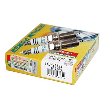 PIROKI Denso IXUH22I Iridium Power Spark Plugs 5356-4 PK, Spark