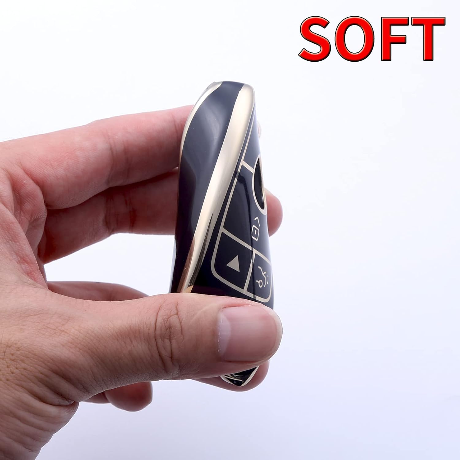 Premium Soft TPU Key Fob Cover for 2017-2021 E, A, S & G-Class Mercedes Anti-Dust Full Protection - Image 5