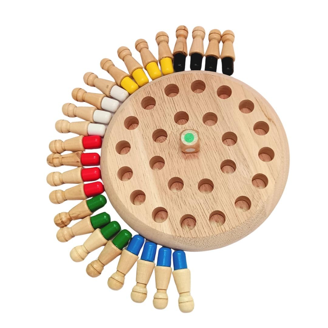 See full amazon price history chart for EcoElf Wooden Memory Match Stick Chess Game | Memory Chess Board Game, Birthday Gift for Boys and Girls, Early Educational Toy, Brain Training Games for Kids | Round (Medium) EcoElf Wooden Memory Match Stick Chess Game | Memory Chess Board Game, Birthday Gift for Boys and Girls, Early Educational Toy, Brain Training Games for Kids | Round (Medium) (B0D5VJKSMK) Amazon Price History, Amazon Price Tracker
