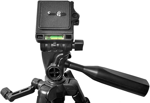 Miniatura 2 de Paquete de trípode de aluminio ligero de 60 pulgadas para cámara (juego de 5 piezas)  Incluye liberación remota del obturador para Nikon, funda de