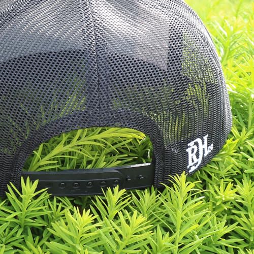 Image of Red Dirt Hat Company Buffalo Patch Adjustable Snapback Hat