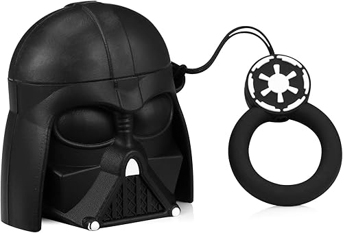 Mulafnxal Funda para Airpod 1 y 2, bonita funda de silicona única de dibujos animados, diseño de llavero divertido en 3D, kits de héroe elegante,