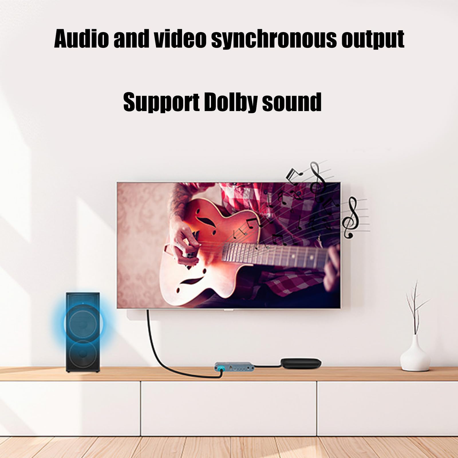 Embebedor para audiófilos 8K con Control para hogar, 8K301