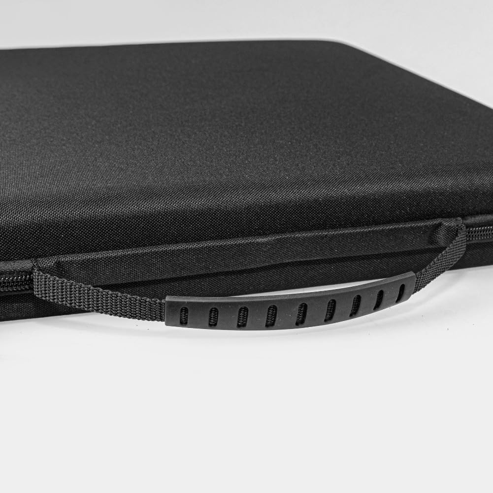 Funda rígida de EVA para Ableton Push 3, funda protectora rígida con cremallera, funda de transporte ligera para controlador de música, negro, 42,5 x 40 x 6 cm