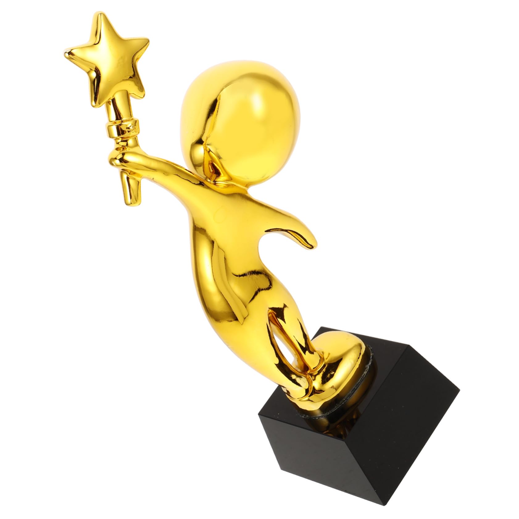 Trophée en Résine Dorée, Décoration de Danse pour Cérémonie et Concours