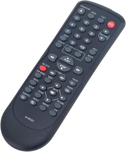 SE-R0323 SER0323 Reemplazar el control remoto para Toshiba DVD Video VCR Combo Player SD-V296 SD-V296KU SD-V296KC SDV296 SDV296KU SDV296KC Cassette