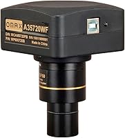 Vista 1 de OMAX Cámara digital WiFi 720p para microscopio compatible con Windows/Mac/iOS/Linux/Android