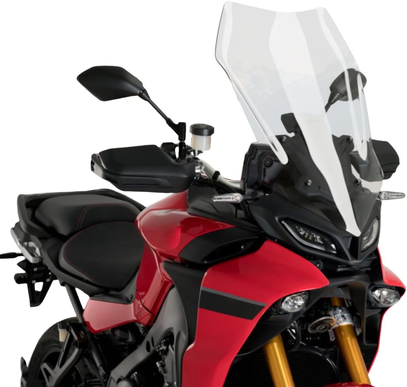 Motorcycle Windshield Windscreen Deflector for Tracer 900 GT 2018-2020 Tracer 9 GT 2021-2024 Tracer9GT Plus 2024 Wind Shield Screen Visor, Clear