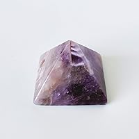 Vista 52 de Crystal Pyramid of Natural Rose Quartz Chakra Healing Stone, 1.5 inch