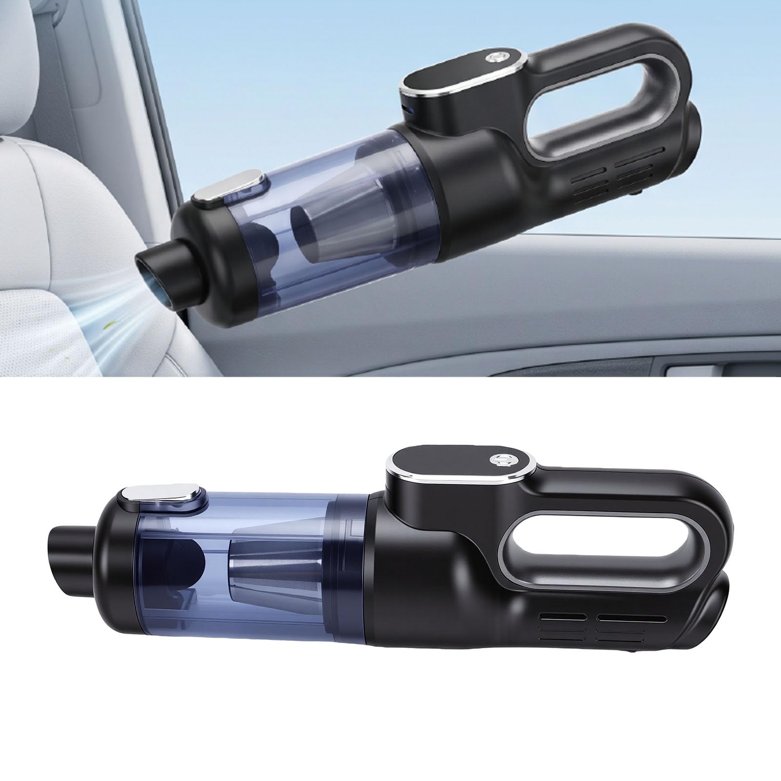 Luocute Aspirapolvere per Auto Portatile Senza Fili, Aspirazione con