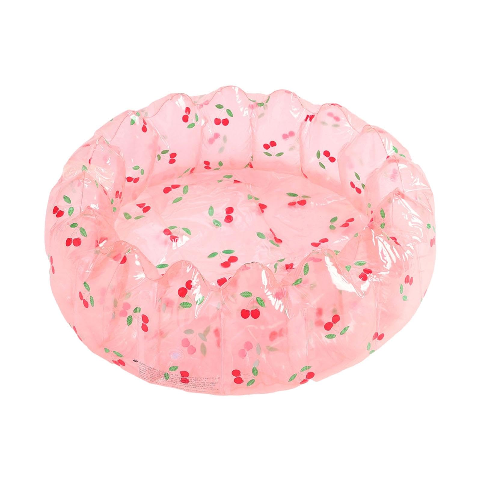 ARTISOUL® Inflatable Kids Pool Party Play Center 75Cmx25Cm for Yard Girls and Boys Fun Pink Cherry | Yard, Garden & Outdoor Living | Pools & Spas | Swimming Pools | Inflatable & Kid Pools-image-35
