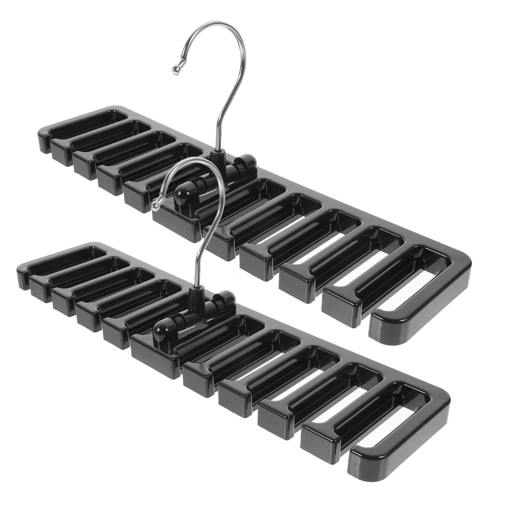 TOPBATHY 3 Series Organizador De Cinturones Y Bufandas Soporte Multifuncional Corbatas Y Pañuelos Espacio El Colgador De Accesorios Ropa 2 Piezas X 3
