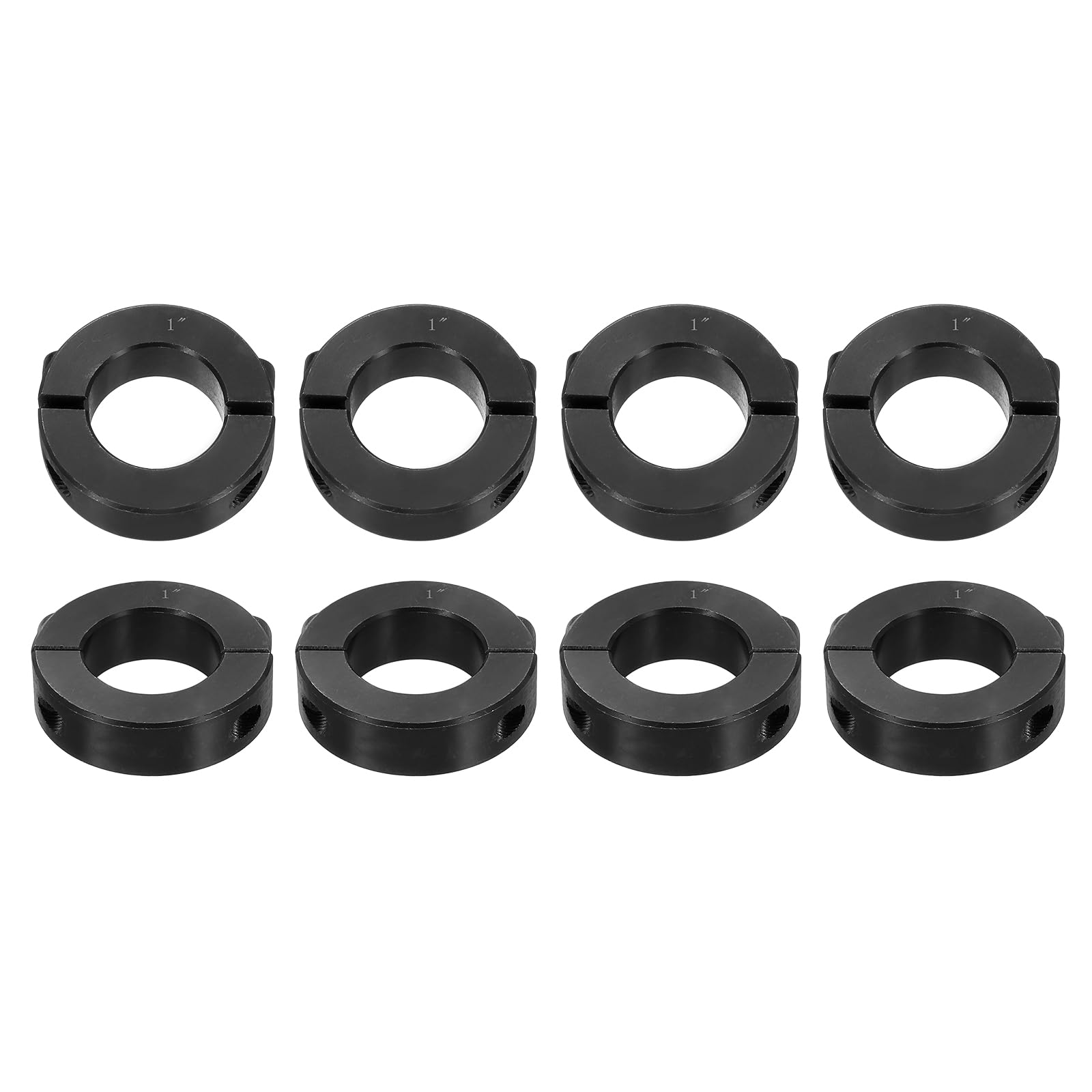 Collier de serrage en acier oxyde noir de 2,5 cm pour fixation haute précision