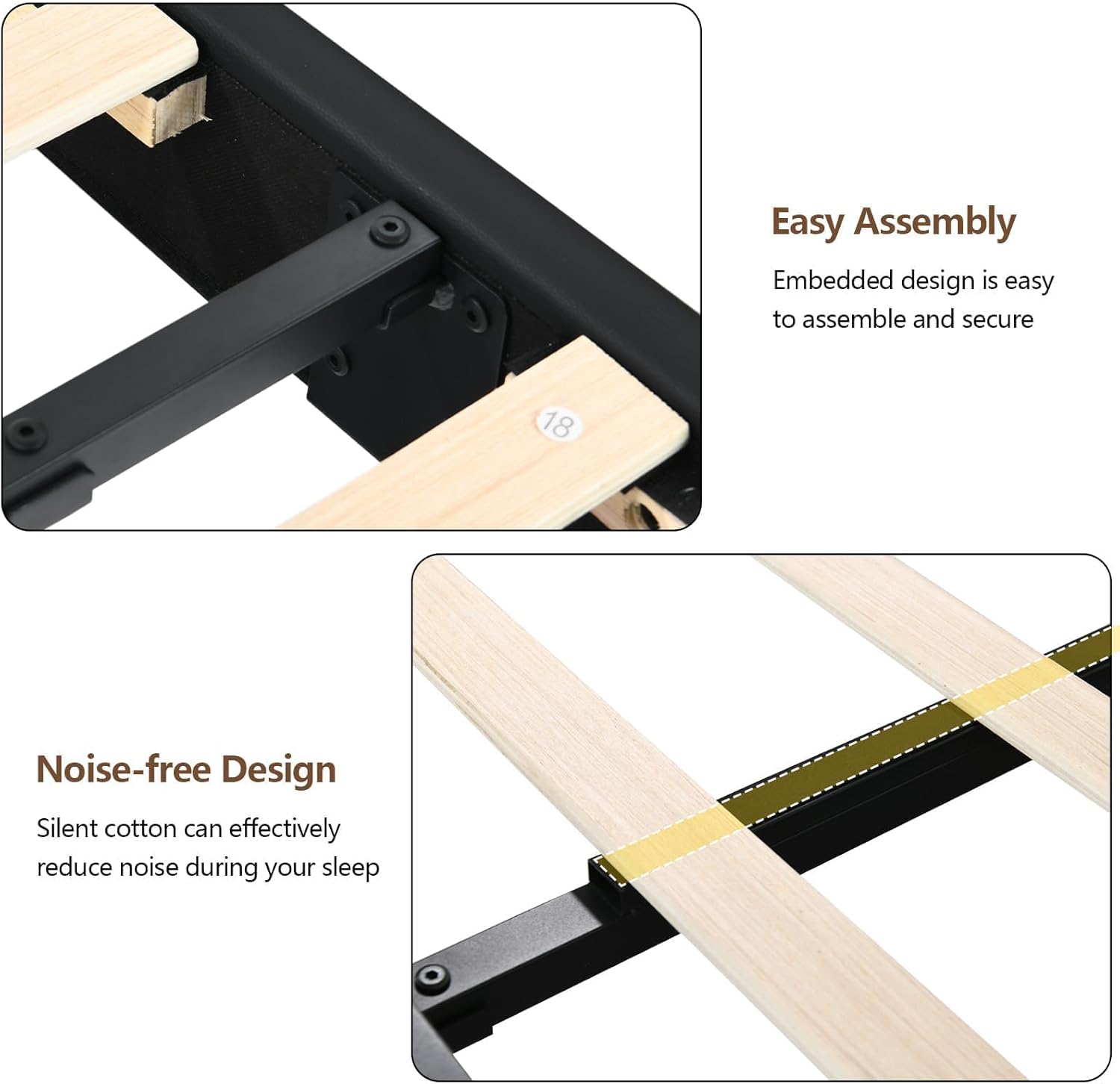 Slat Support System and Recommended Mattress Height