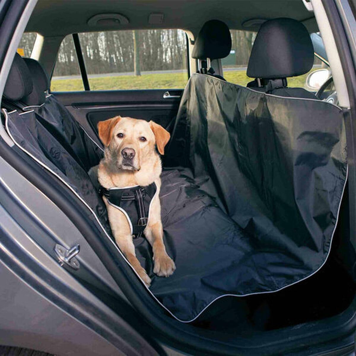 A.S. Création Trixie, Copertina per Auto per Proteggere i sedili Posteriori dal Pelo degli Animali Domestici