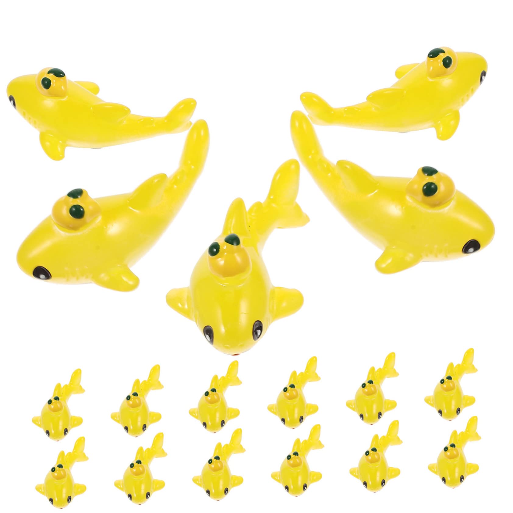 HEMOTON 5 Ensembles Figurines Miniatures Animaux Synthétique De Décorations pour Aquariums Décorations 20 Pièces * 5
