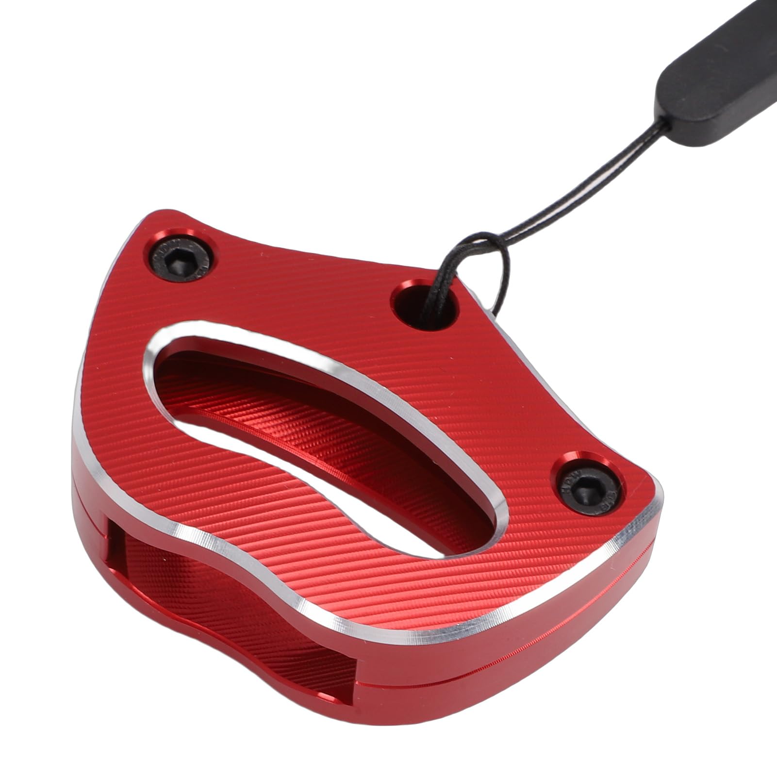 Yctze Copertura Chiave in Alluminio per Spyder (rosso) | Robusta lega di alluminio, progettata per i modelli F3, elegante cordino incluso, compatibilità universale, facile da