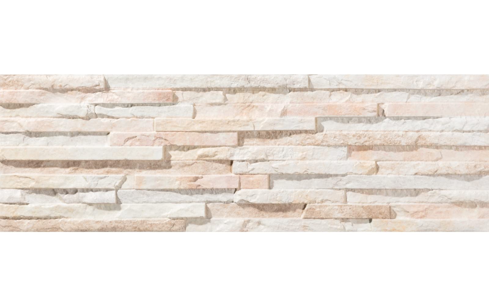 Go Bathrooms Natural Avi Split Face Tile | Wall Brick Effect Tile | Porcelain Matt Finish | Cut Sample